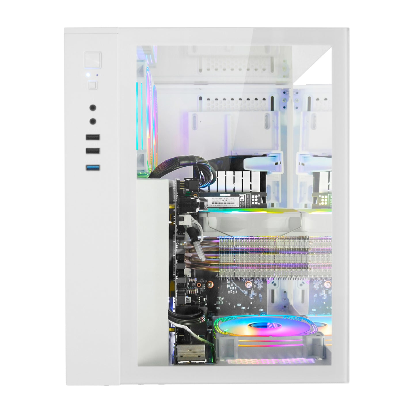 LXZ Gaming PC Desktop 12th I5-12400F GeForce RTX 3050