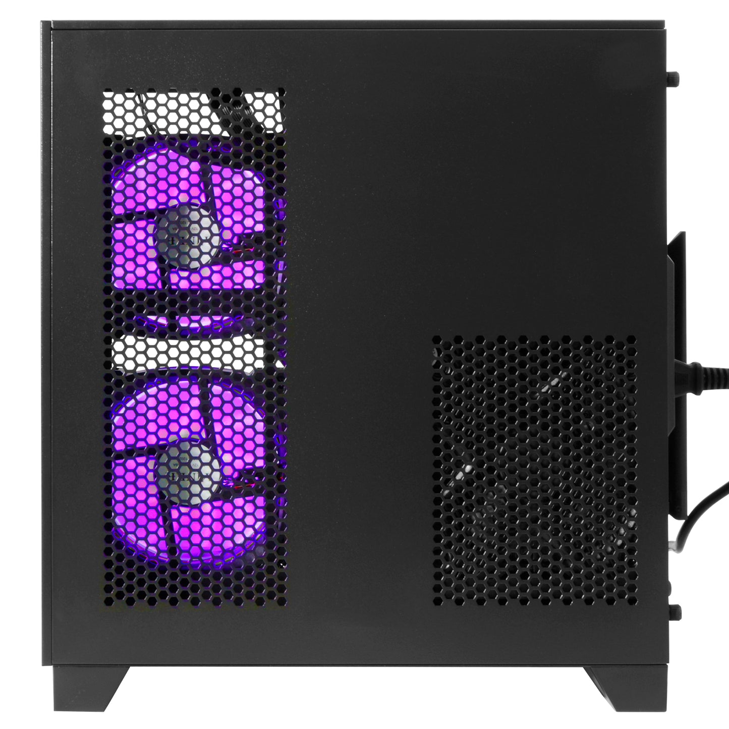 LXZ Gaming PC Desktop,AMD Ryzen 5 5600GT(6-Core,4.6GHz),16GB DDR4 3200MHz,1TB NVMe SSD,Supports WiFi 6,400W PSU,RGB Fans,Seaview-style PC case,Prebuilt Gaming PC Tower