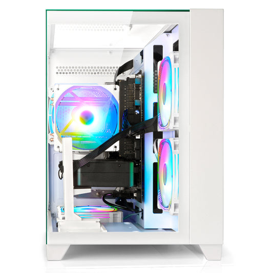LXZ Gaming PC Desktop Core I5-13400F, RTX 4060 8G, 32G DDR4 RAM, 1TB NVME SSD