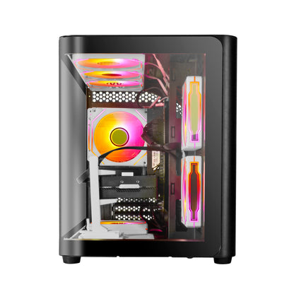 LXZ Gaming PC Desktop,Intel Core i9-13900HX, GeForce RTX 5060(8G),AI-Powered Performance,32GB DDR5 RAM,1TB NVMe SSD,Prebuilt Gaming PC Tower,Supports WiFi 6,Black
