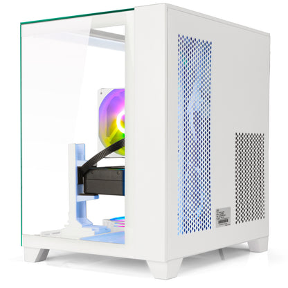 LXZ Gaming PC Desktop - Ryzen 5 5500 WHITE