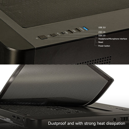 LXZ Gaming PC Desktop,Intel Core i9-13900HX, GeForce RTX 5060(8G),AI-Powered Performance,32GB DDR5 RAM,1TB NVMe SSD,Prebuilt Gaming PC Tower,Supports WiFi 6,Black