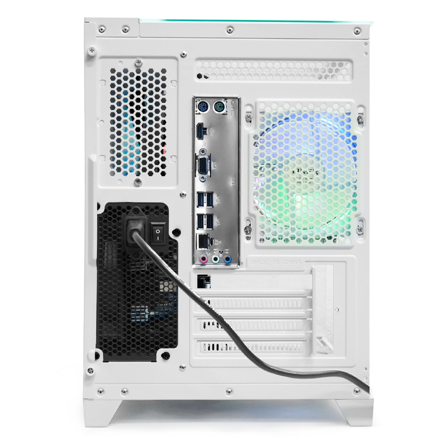 LXZ Desktop PC Ryzen 7-5700G 1TB NVME SSD WHITE