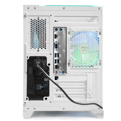 LXZ Desktop PC Ryzen 7-5700G 1TB NVME SSD WHITE